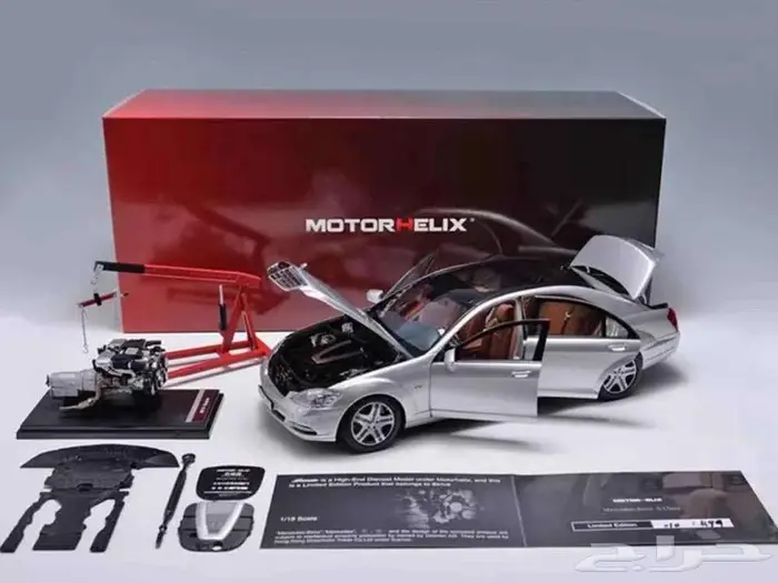 مرسيدس بنز S 600 L (W221) من MotorHelix بمقياس 1 18 23