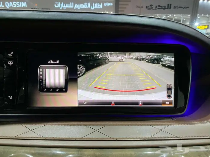 مرسيدس اس 400 2014 ابيض ماشيه 180الف كم 17