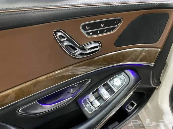 مرسيدس اس 400 2014 ابيض ماشيه 180الف كم 15