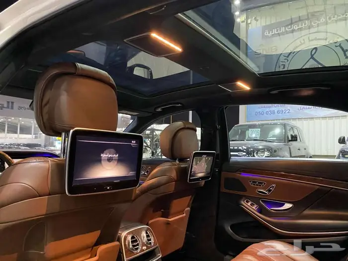 مرسيدس اس 400 2014 ابيض ماشيه 180الف كم 27