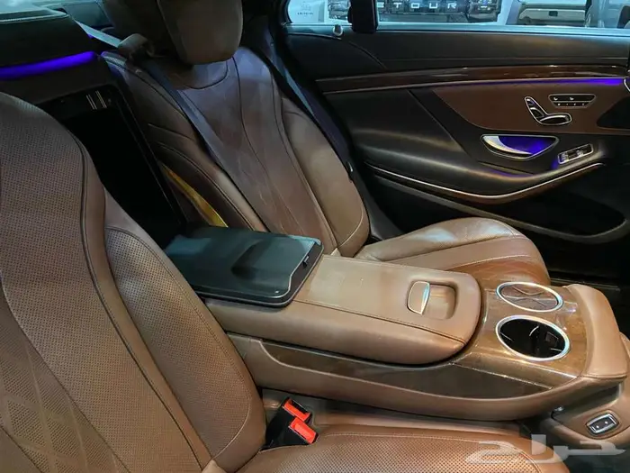 مرسيدس اس 400 2014 ابيض ماشيه 180الف كم 34