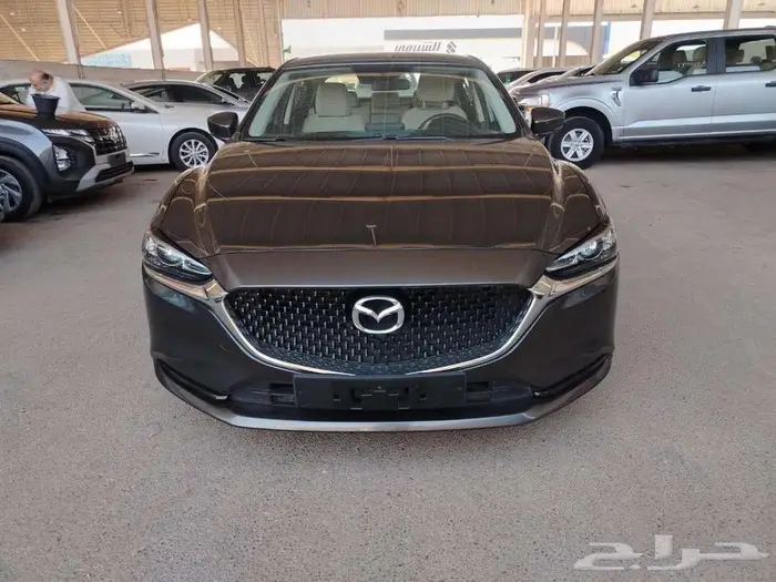 مازدا 6 موديل 2024 رمادي بودي ومحركات وكاله عداد 51 الف كم 0