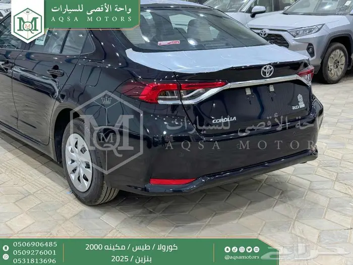 كورولا طيس مكينه 2000 أسود بنزين 2025 كاش وتقسيط بنوك 18