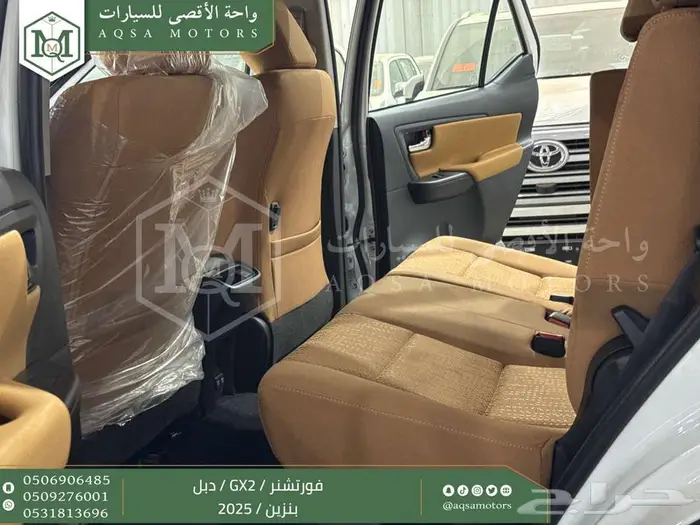 فورتشنر 2.7 دبل 4 سلندر ابيض بنزين 2025 كاش وتقسيط بنوك 4