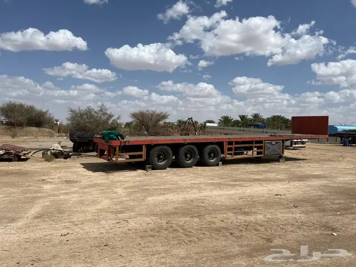 تريله سطحه 13.60 متواجد في جيزان للايجار في اي اتجاه 0