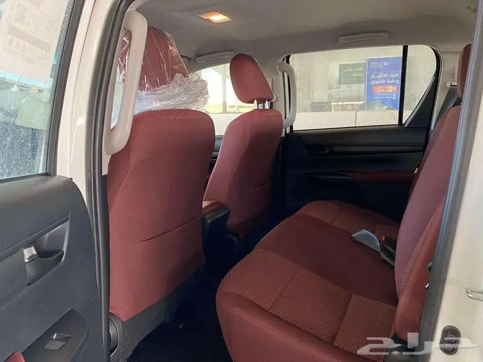 هايلوكس دبل سلق ديزل اتوماتيك2025 ب124500 شامل الفريدي 4