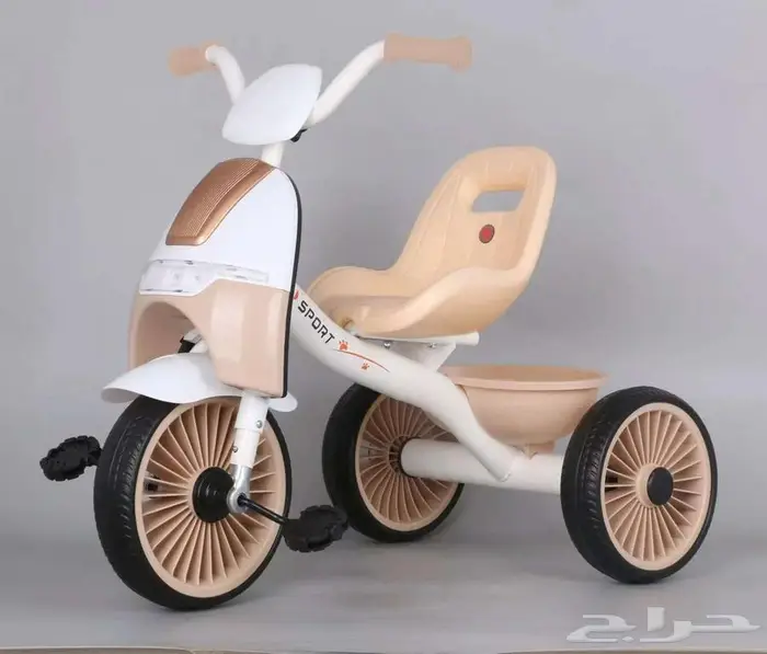دراجة ثلاثية العجلات للأطفال بتصميم أنيق ومريح 0