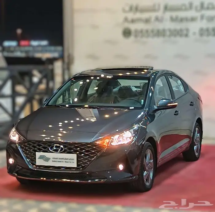 هيونداي اكسنت فل كامل فتحت سقف 2023 اصفار وكاله 1