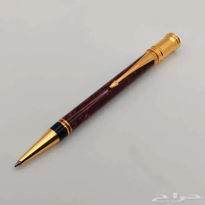 قلم باركر دوفولد Parker Duofold الأحمر المرخم 1