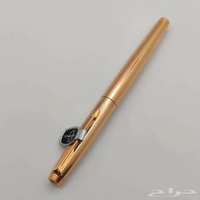 قلم باركر 75 حبر ريشه ذهب 14k 5