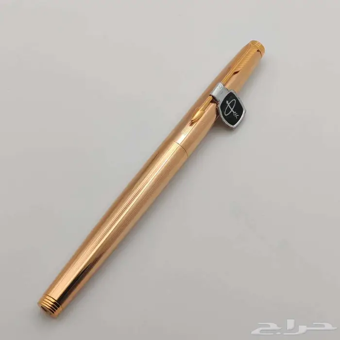 قلم باركر 75 حبر ريشه ذهب 14k 1