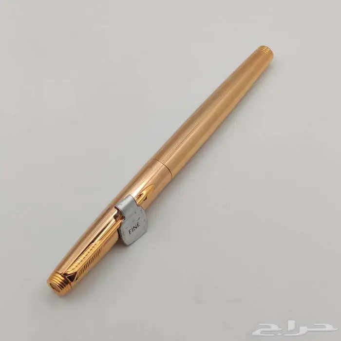قلم باركر 75 حبر ريشه ذهب 14k 2