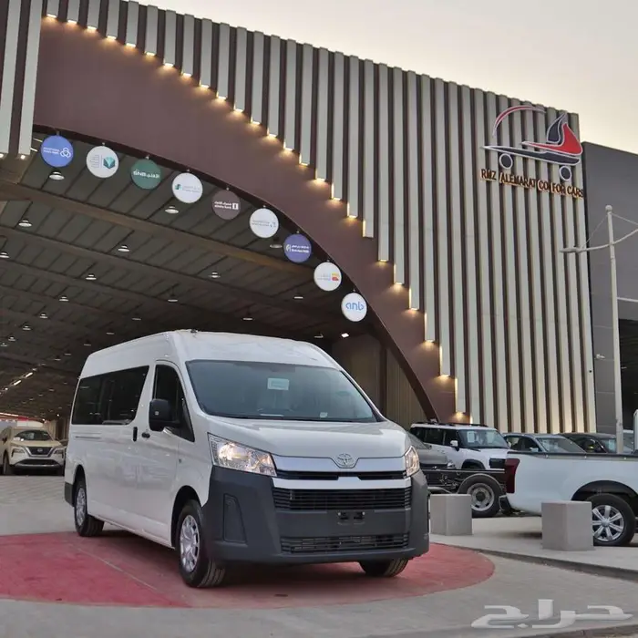 تويوتا هاي اس 13ركاب سقف عالي عادي ديزل 2026 السعر 164450 15