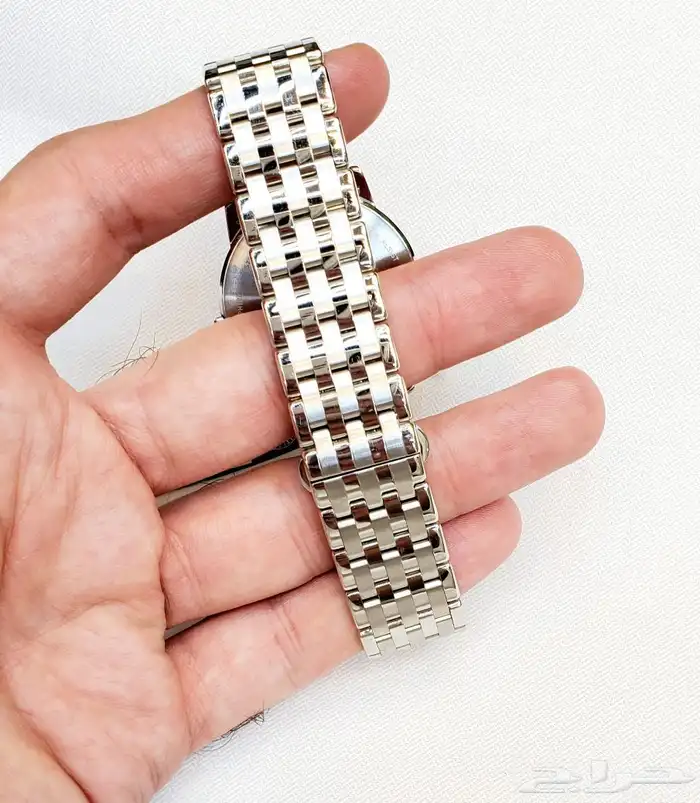 ساعة يابانية رقيقة جداكلاسيكية تشتغل بدون بطارية مستوردة 5