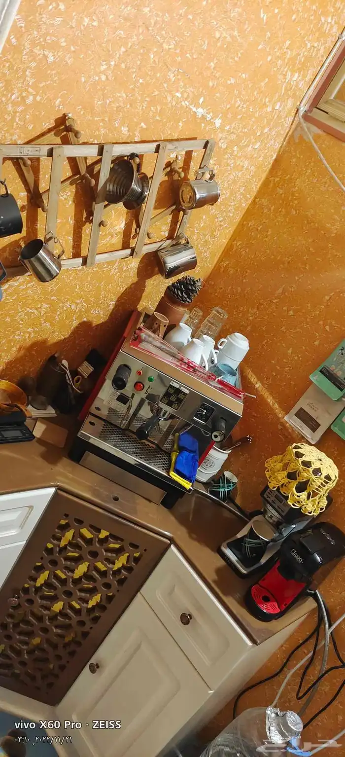 ماكينة قهوة من الهليس 0