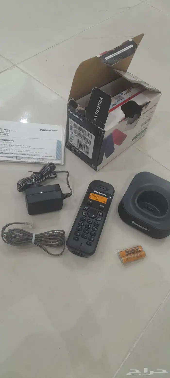 هاتف لاسلكي لم يستخدم للبيع المستعجل 0