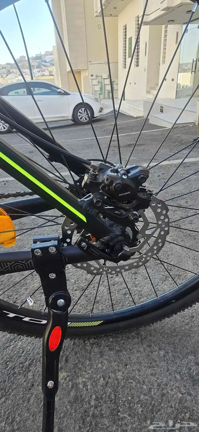 دراجه هوائيه جبليه شبه جديد عمليه وسعر مغري 7