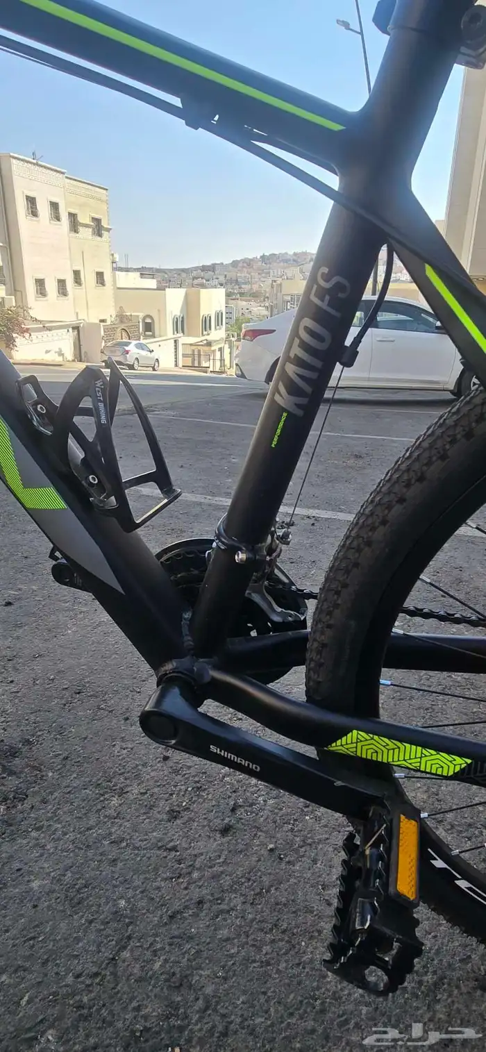 دراجه هوائيه جبليه شبه جديد عمليه وسعر مغري 8