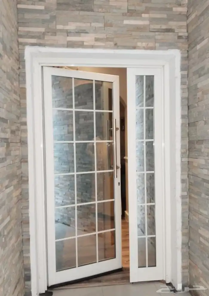 ابواب المنيوم دبل تيوبات شرائع عادي تيوبات ابواب كلادينج 8