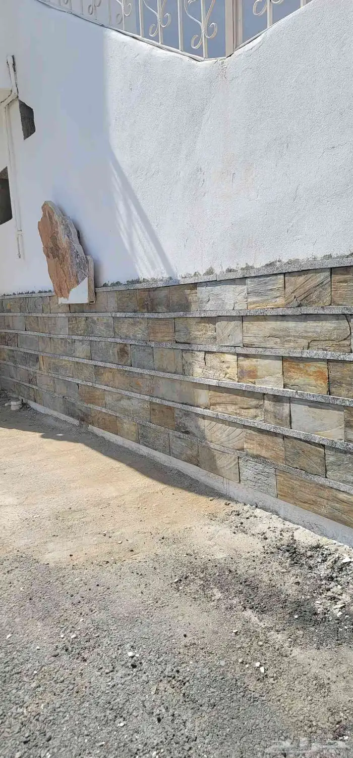 أعمال حجر بجميع انوعها ويوجد منشارحجر طبيعي 3
