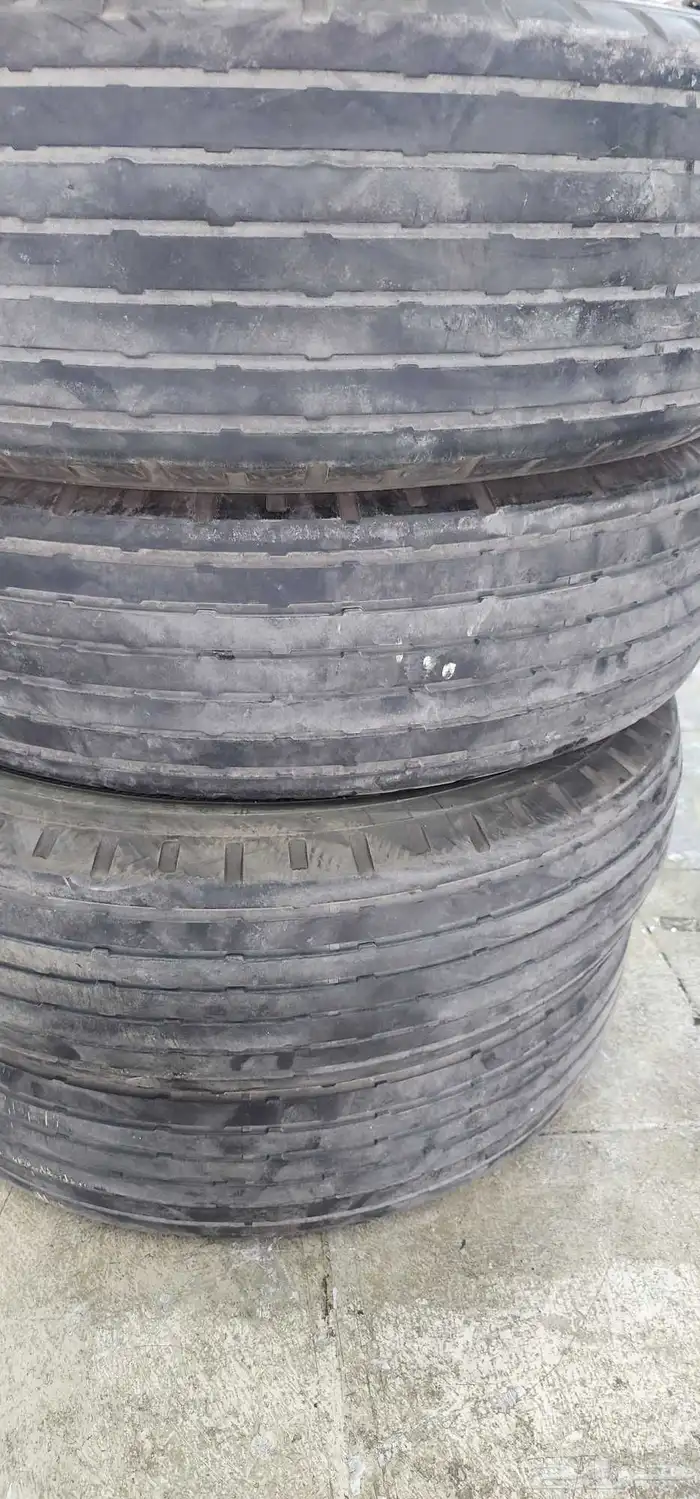 طقم كفرات بوالين تايلندي 900 على 17 نظيف بالطايف 3