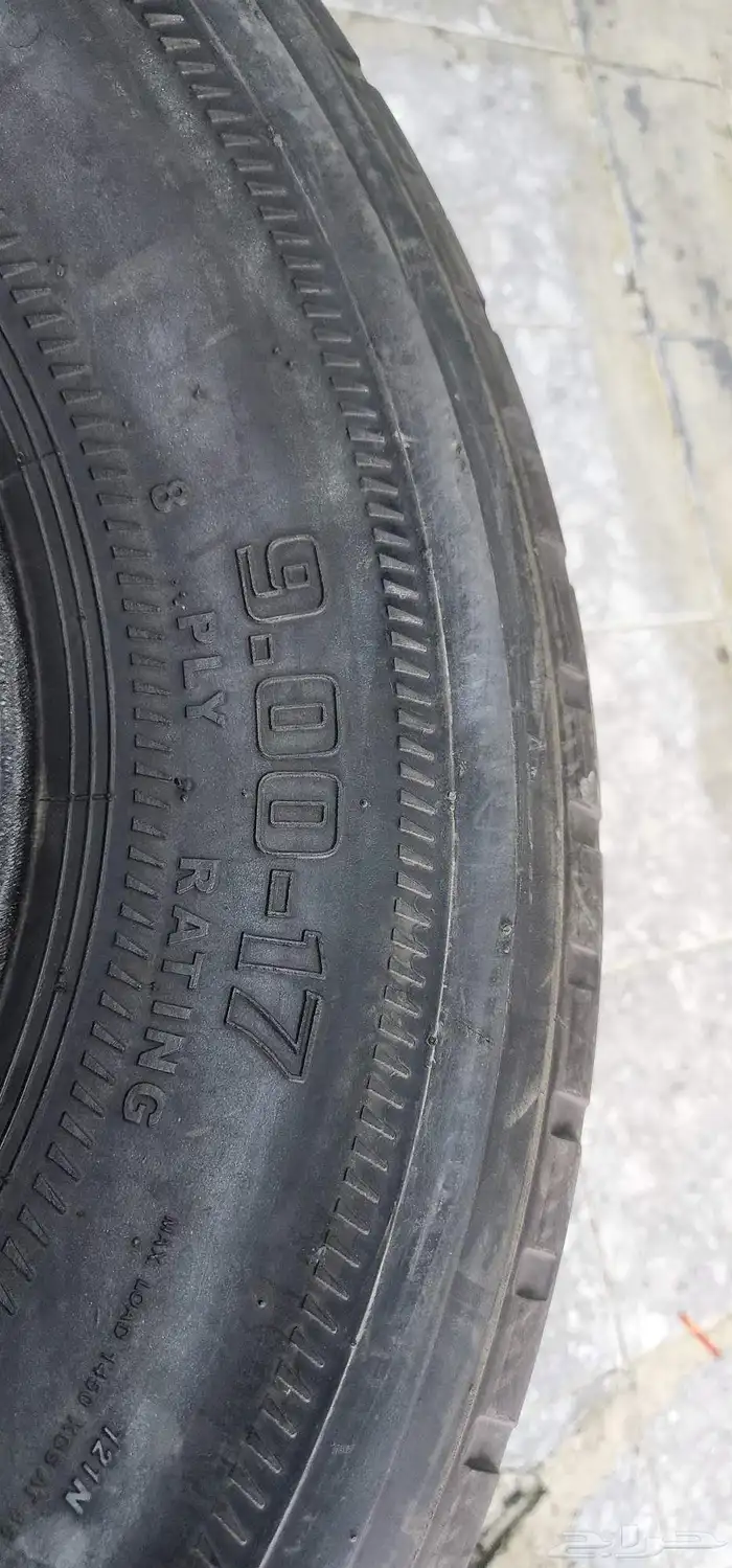 طقم كفرات بوالين تايلندي 900 على 17 نظيف بالطايف 2