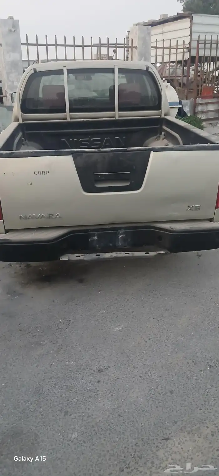 نيسان نافارا قطع غيار فقط مكينه قير شرط موديل 2008 2