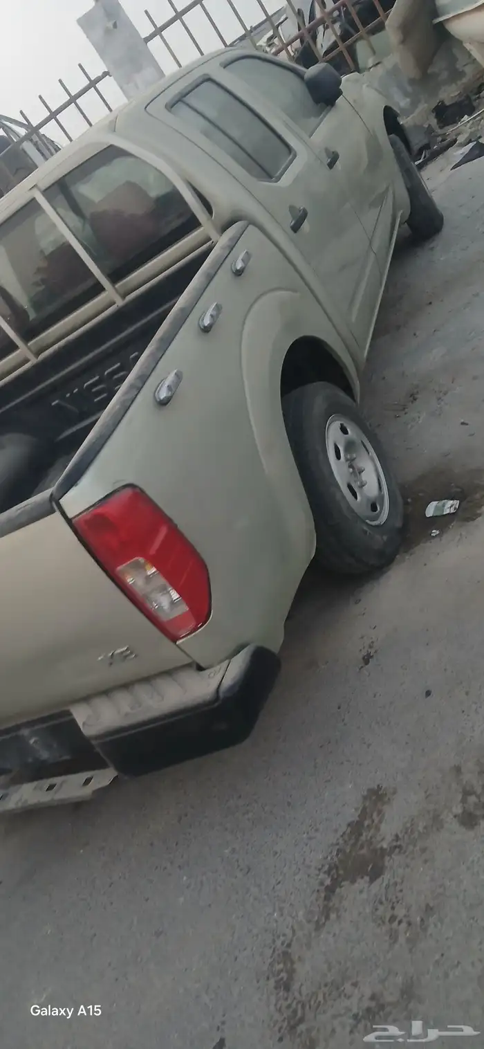 نيسان نافارا قطع غيار فقط مكينه قير شرط موديل 2008 1