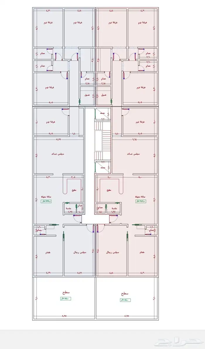 استثمر وتملك غرفتين و 3غرف و4غرف وملاحق 7غرف حي الجامعة 5