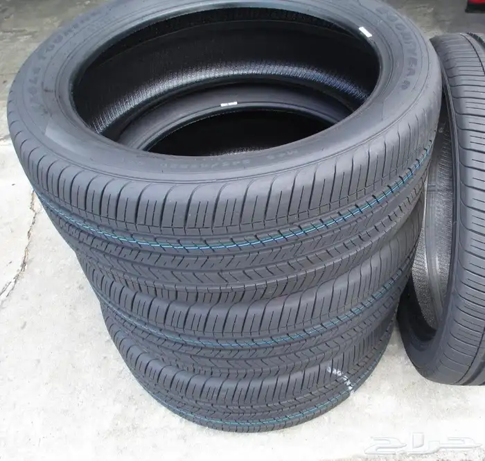 كفرات جوديير موديل 2023 شبه جديده 245 45R20 0