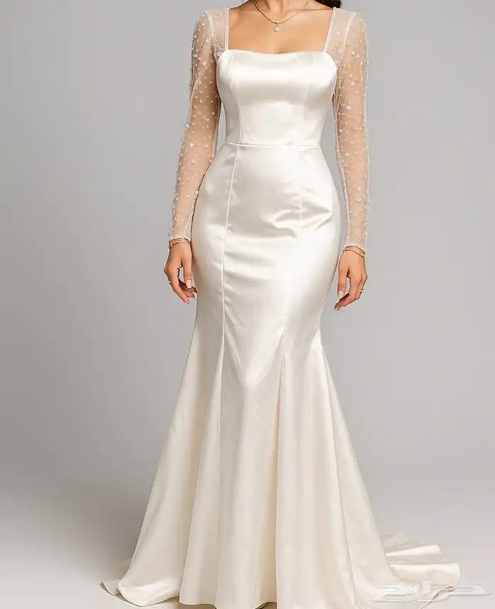 فستان ابيض 1