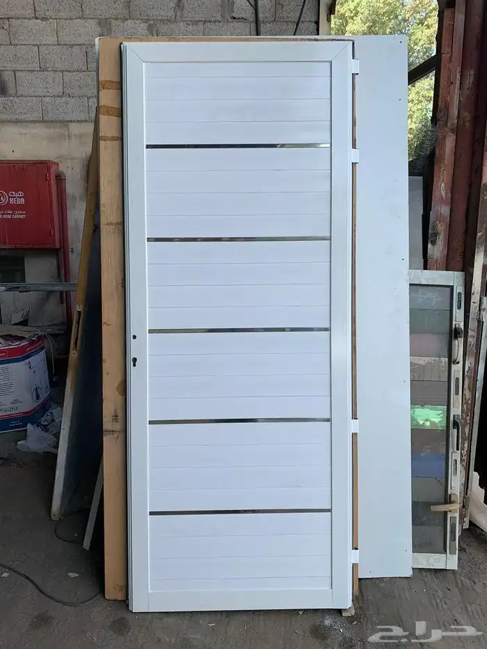 ابواب المنيوم دبل تيوبات شرائع عادي تيوبات ابواب كلادينج 0