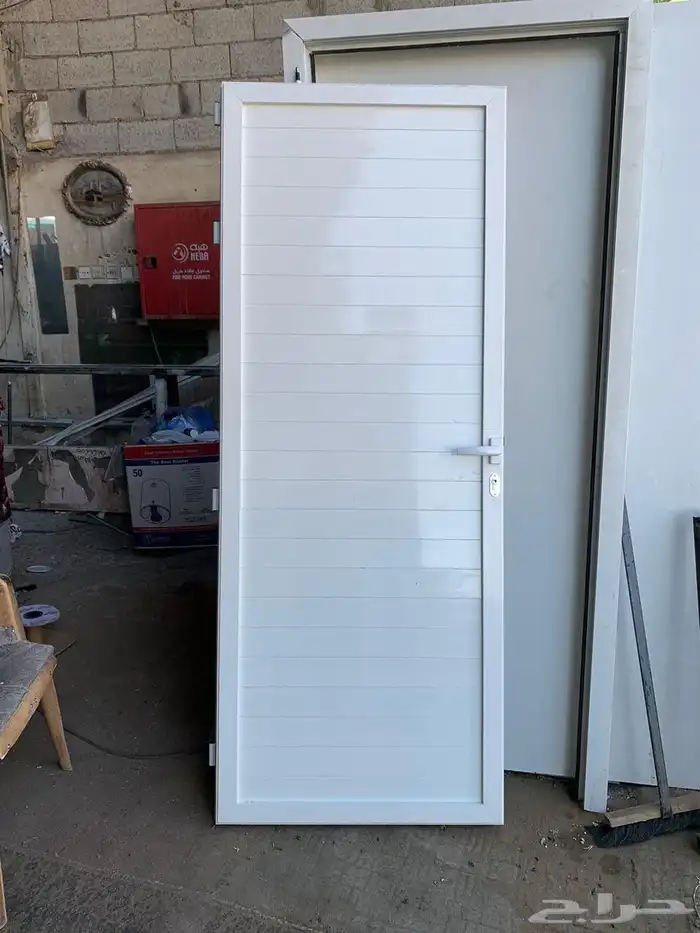 ابواب المنيوم دبل تيوبات شرائع عادي تيوبات ابواب كلادينج 1