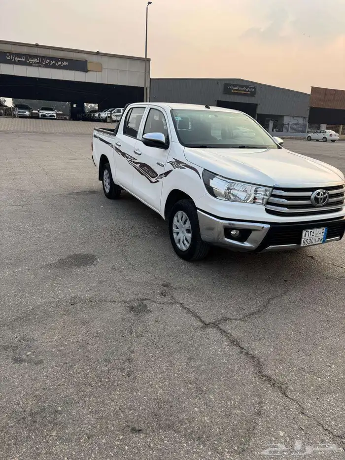 تويوتا هايلوكس غمارتين موديل 2020 ممشي قليل بحاله الوكاله 1