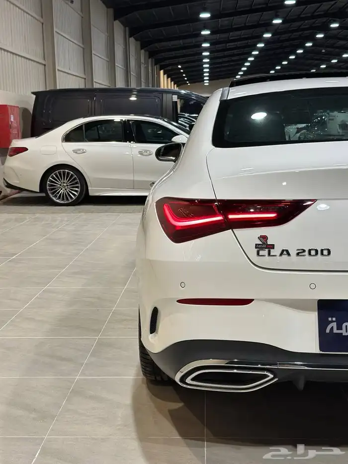 مرسيدس CLA200 AMG 2025 اصفار . رصد الفخامة 9