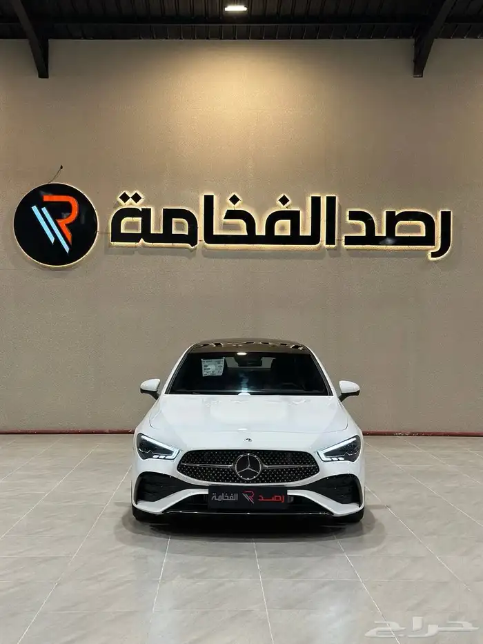مرسيدس CLA200 AMG 2025 اصفار . رصد الفخامة 0