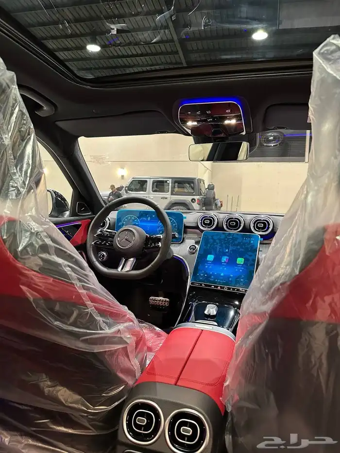 مرسيدس C200 2025 اصفار . رصد الفخامة 26