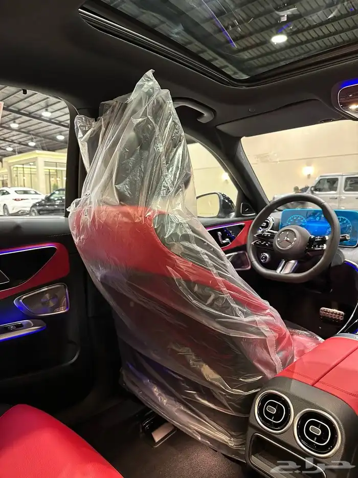 مرسيدس C200 2025 اصفار . رصد الفخامة 10