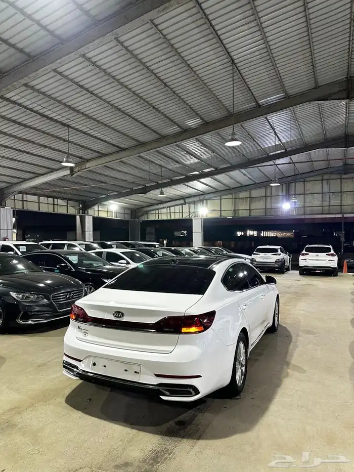 كيا كادينزا ابيض 2020 بنزين بطاقة جمركية وارد كوريا 4