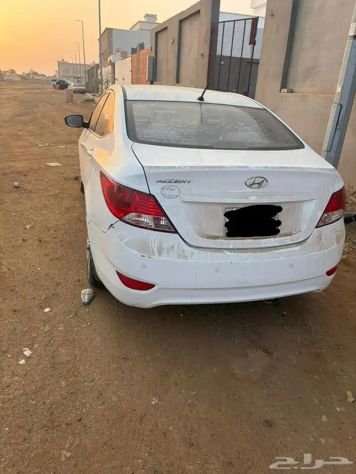 اكسنت 2017 مخزن ممشى قليل 3