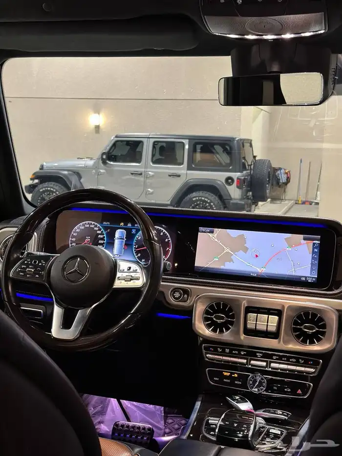 جي كلاس G500 2022 جفالي فل كامل . رصد الفخامة 28