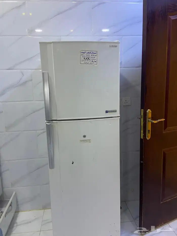 دولاب مطبخ مع ثلاجه 1