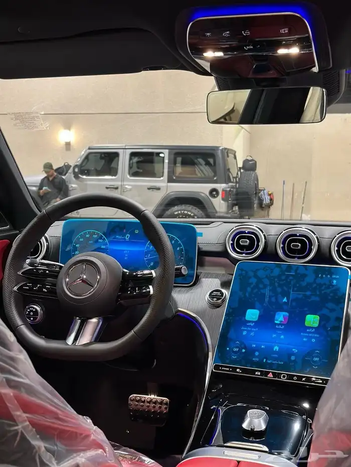 مرسيدس C200 2025 اصفار . رصد الفخامة 27