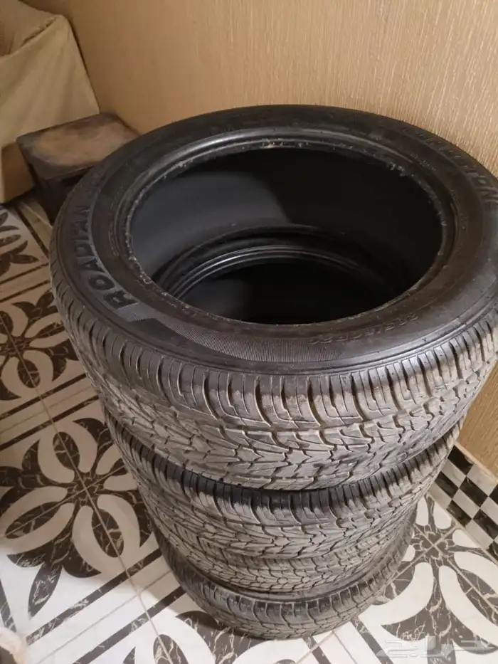 كفرات للبيع مقاس 20 للجمس او تاهو نظيفة استعمال خفيف 1