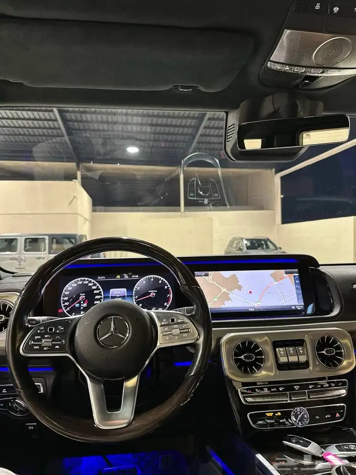 جي كلاس G500 2022 جفالي فل كامل . رصد الفخامة 19