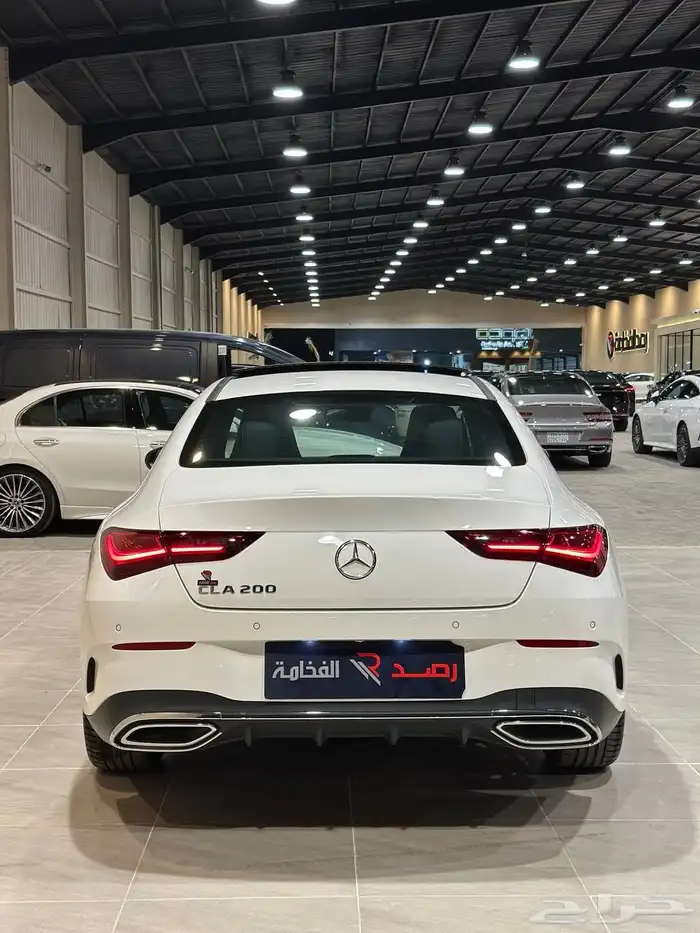 مرسيدس CLA200 AMG 2025 اصفار . رصد الفخامة 8
