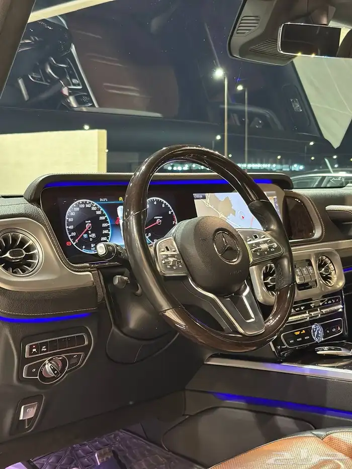 جي كلاس G500 2022 جفالي فل كامل . رصد الفخامة 17