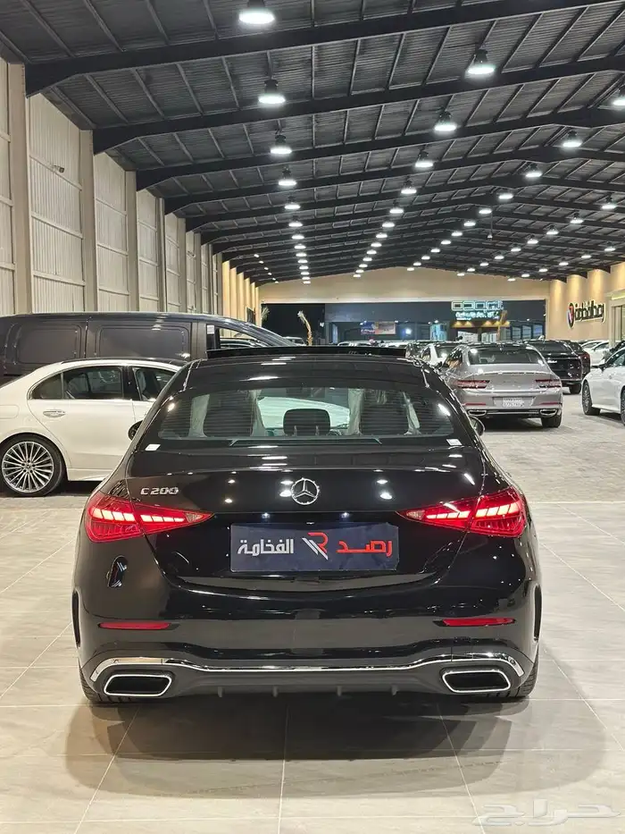 مرسيدس C200 2025 اصفار . رصد الفخامة 6