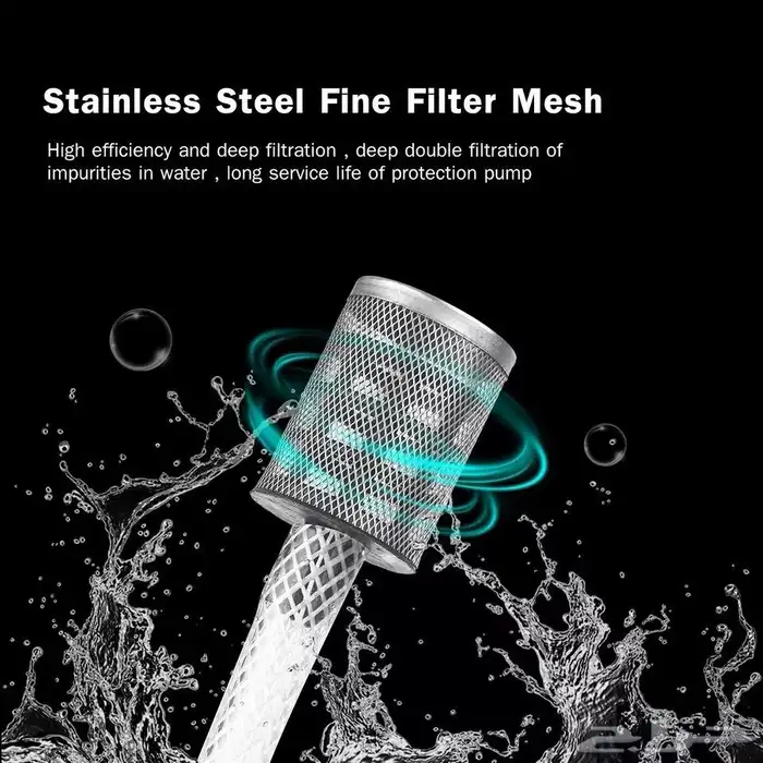 مضخة غسيل السيارة ببطارية مدمجة بضخ قوي 1