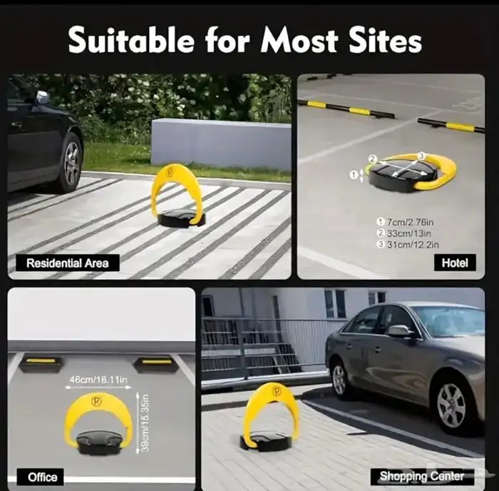 قفل مواقف سيارات(اوتوماتيكي بالتحكم عن بعد بالطاقه الشمسيه) 1